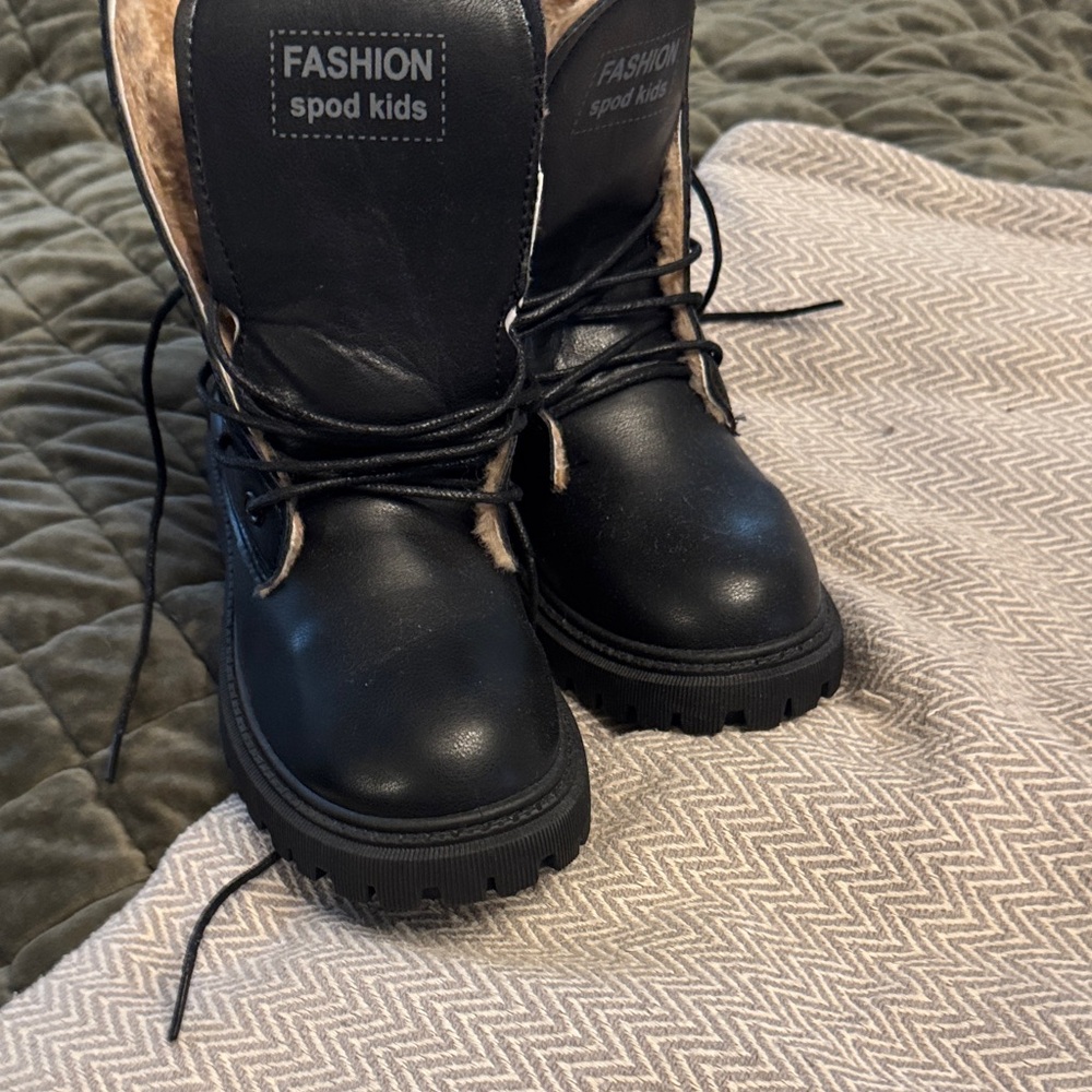 Black Combat Boots